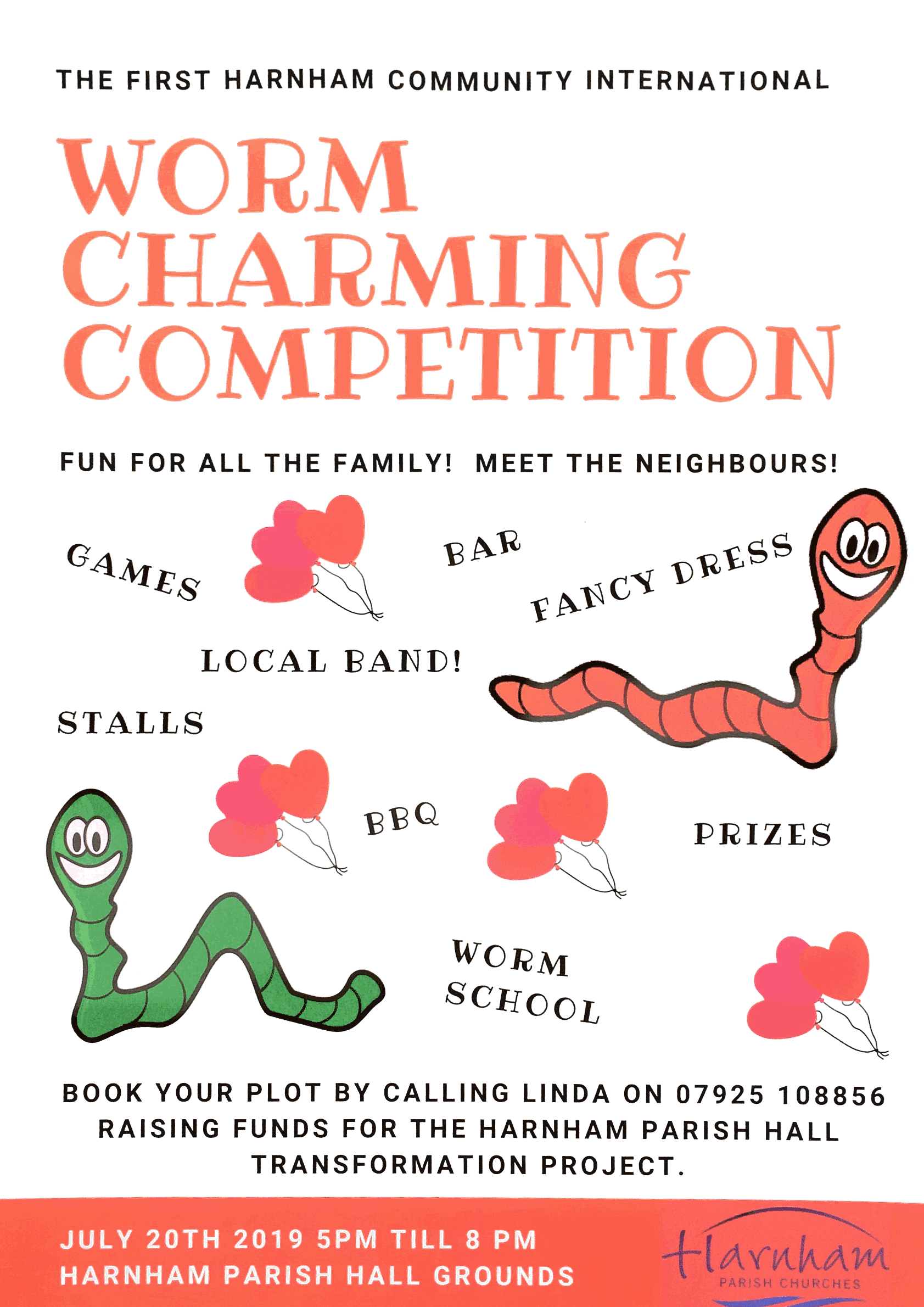 Worm Charming Poster, Harnham Parish